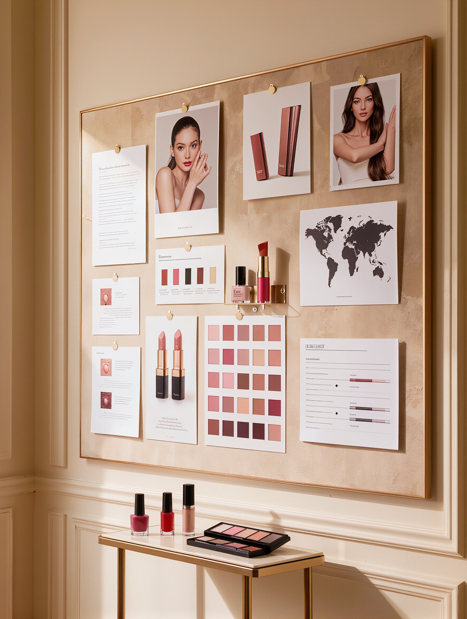 Curated beauty discovery board showcasing makeup trends, product research and expert beauty selection.